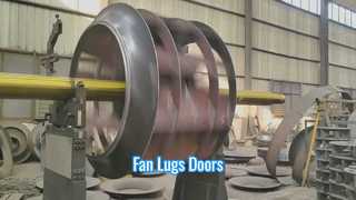 Watch: High Resistance Centrifugal Fan Accessories Lifting Lugs / Adjust Door Showcase
