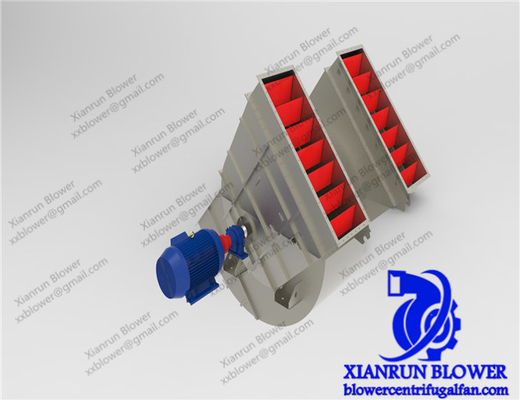 Induced Draft Double Inlet Centrifugal Fan 960-2900rpm For Industrial Boiler