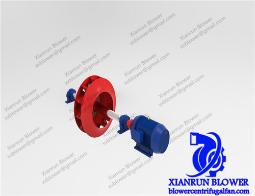 Induced Draft Double Inlet Centrifugal Fan 960-2900rpm For Industrial Boiler