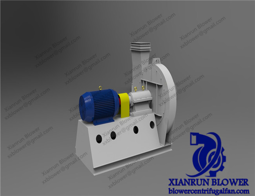 Carbon Steel Centrifugal Radial Fan Blower 800 - 90000m3/H For Corrosive Gas