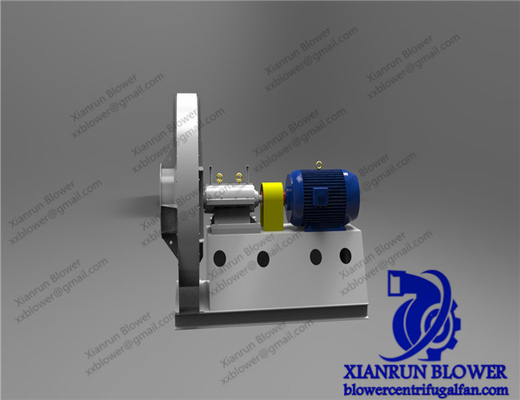 Q235 High Pressure Centrifugal Blower 350KW  For Boiler Industry