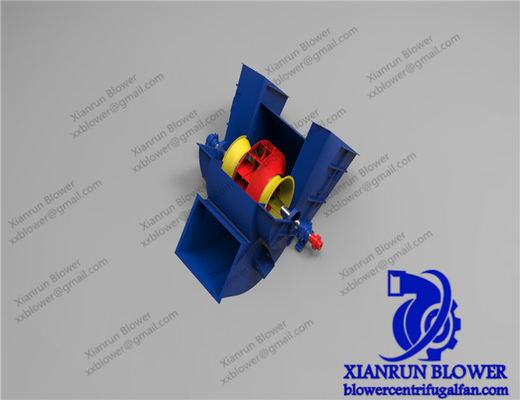 Double Inlet Forward Curve Centrifugal Fan , Industrial boiler Induced Draft Fans