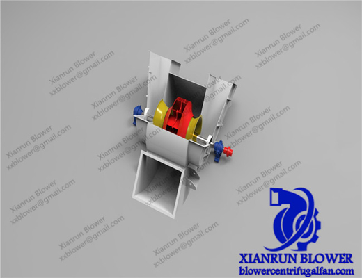 Double Inlet Forward Curve Centrifugal Fan , Industrial boiler Induced Draft Fans
