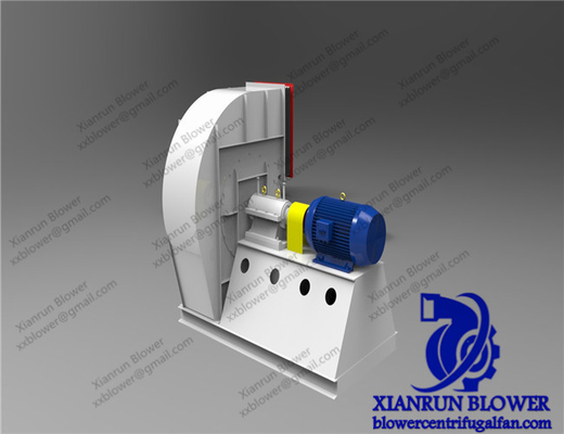 Backward Curved Centrifugal Blower 800 - 90000m3/h Boiler Blower Fan
