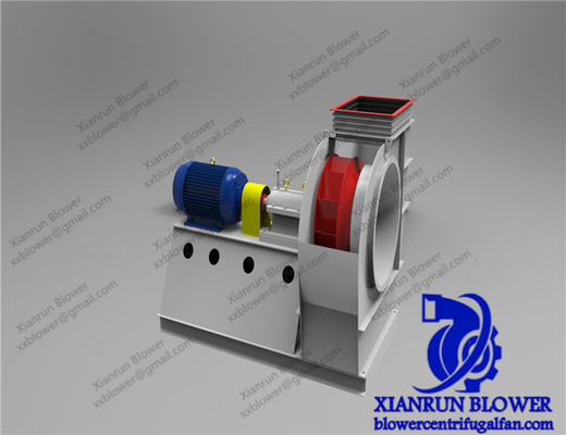 Quiet Backward Centrifugal Fan Stainless Steel For Cement Plant