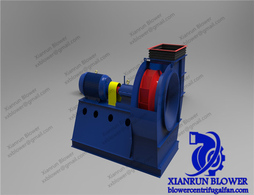 Quiet Backward Centrifugal Fan Stainless Steel For Cement Plant