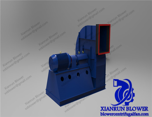 Quiet Backward Centrifugal Fan Stainless Steel For Cement Plant