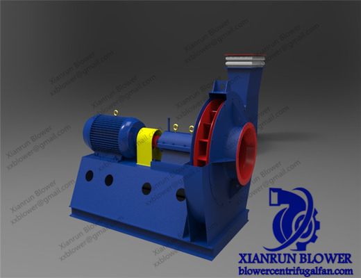 Backward Curved High Pressure Air Blower 760rpm-2900rpm 1 Year Warranty