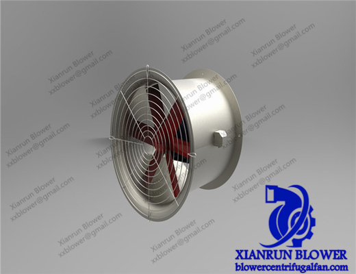 High Efficiency Bifurcated Industrial Axial Flow Fans Low Noise