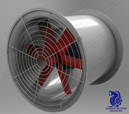 Anti Explosion Axial Inline Fan HVAC Industrial Axial Blower