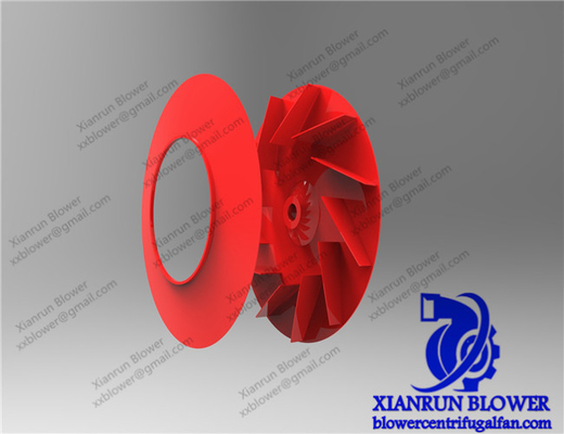 Anti Corrosion Q345 Centrifugal Fan Accessories Impeller Static / Dynamic Balance