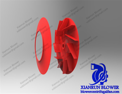 Anti Corrosion Q345 Centrifugal Fan Accessories Impeller Static / Dynamic Balance
