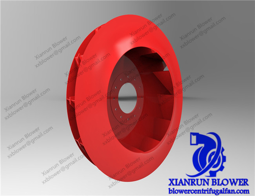 Explosion Proof Aluminium Fan Impeller Wheel Blade Special Treatment