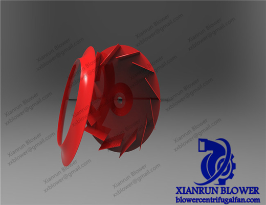 No Noise Centrifugal Blower Assembly / Centrifugal Fan Impeller Types Second Stage GL