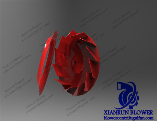 No Noise Centrifugal Blower Assembly / Centrifugal Fan Impeller Types Second Stage GL
