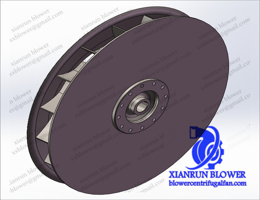 Stainless Steel Centrifugal Fan Blade Types Forward Curved Fan Wheel