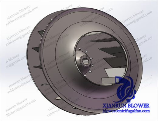 Stainless Steel Centrifugal Fan Blade Types Forward Curved Fan Wheel
