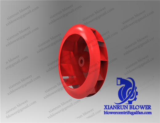 Corrosion Resistant Centrifugal Fan Components Impeller Wheel