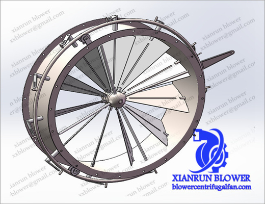 Air Volume Centrifugal Fan Accessories Guide Vane Adjust Door