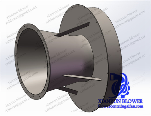 Industrial Centrifugal Blower Silencer , Centrifugal Fan Rotor / Bearing House