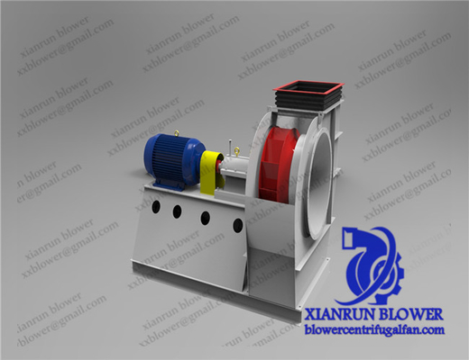 6 Inch Inline Exhaust Fan Q235 Forced Draft Fan Wiht Bottom Foot