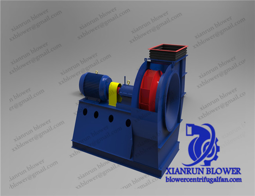 6 Inch Inline Exhaust Fan Q235 Forced Draft Fan Wiht Bottom Foot