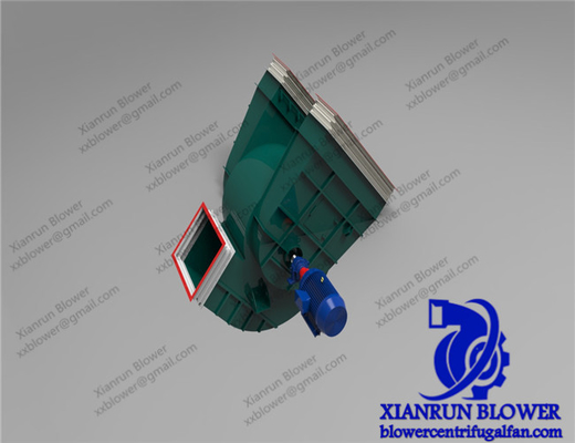 Industrial Impeller Centrifugal Ventilation Fan Low Noise 1 Year Warranty