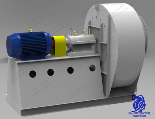 Custom Industrial Centrifugal Fan 350KW for Dust collection