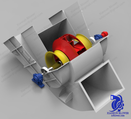 220V Industrial Fan Blower Backward Inclined For Dust Collector