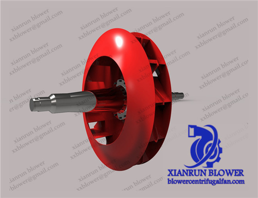 3000Pa - 25425Pa Industrial Centrifugal Fan Stainless Steel For Power Generation