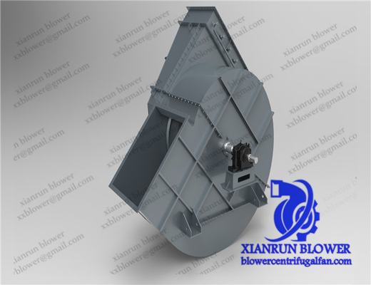 Single inlet Centrifugal Air Blower Fan Color Customized Steam Power Plant