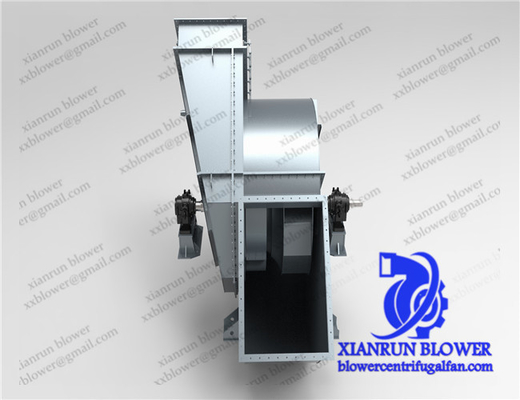 Single inlet Centrifugal Air Blower Fan Color Customized Steam Power Plant
