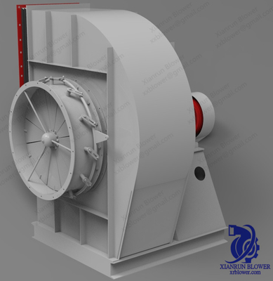 Backward Inclined Single Inlet Centrifugal Fan 5KW - 350KW ISO 9001 Approved