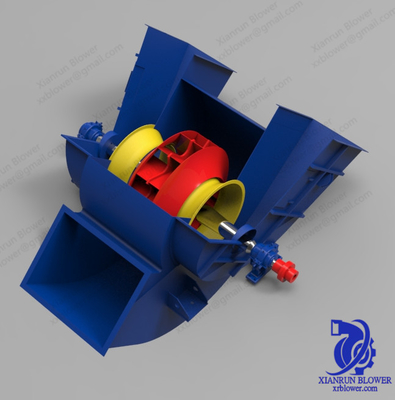 Backward Inclined Single Inlet Centrifugal Fan 5KW - 350KW ISO 9001 Approved