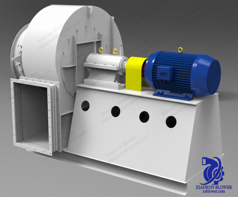 Backward Inclined Single Inlet Centrifugal Fan 5KW - 350KW ISO 9001 Approved