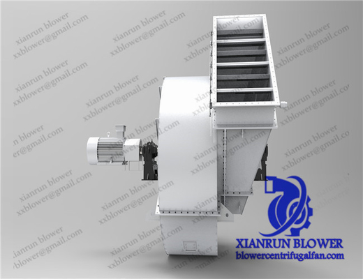 Industrial Backward Single Inlet Centrifugal Fan Steam Power Plant 1 Year Warranty