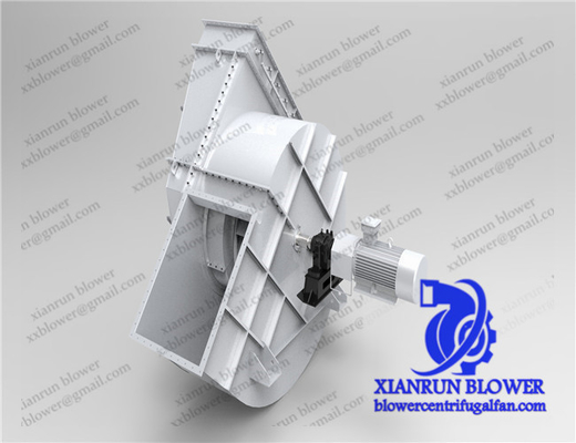 Industrial Backward Single Inlet Centrifugal Fan Steam Power Plant 1 Year Warranty