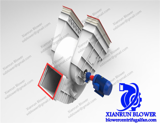 Stainless Steel Centrifugal Blower Fan Backward Curved For Industrial Boiler