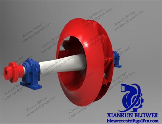 Wear Resistant Centrifugal Fan Blades Carbon Steel For Cement Plant