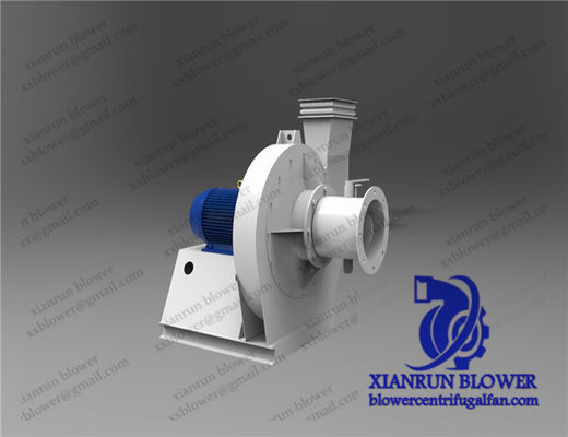 Industrial Centrifugal Fan Blower Backward Curved Design for Airflow in Cement Power Generation and Dust Collection Applications