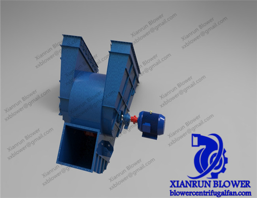 90-3500mm Double Inlet Centrifugal Fan Blower F Model For Cement Production
