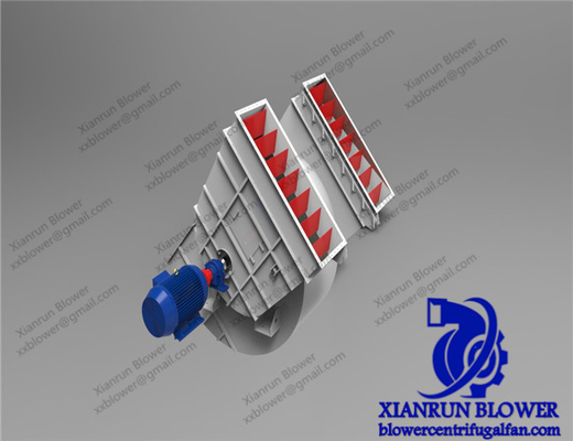90-3500mm Double Inlet Centrifugal Fan Blower F Model For Cement Production
