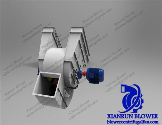 F Model Double Inlet Centrifugal Fan Radial Fan Blower With Variable Frequency Drive Motor