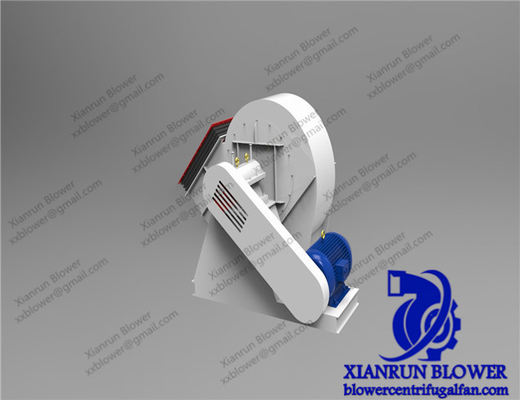 Carbon Steel Backward Centrifugal Fan 5KW - 350KW Color Customized