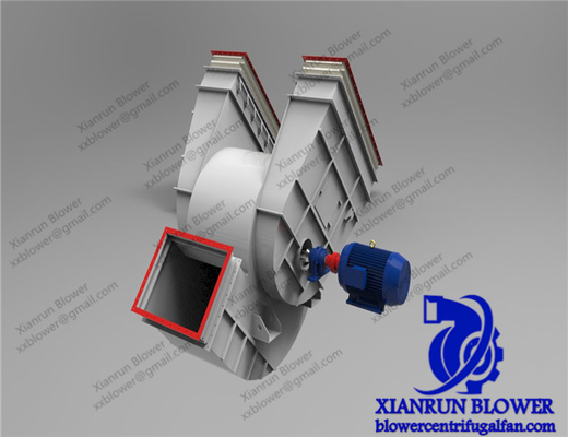 Low Noise Double Inlet Centrifugal Fan Forward Curved 5KW-350KW